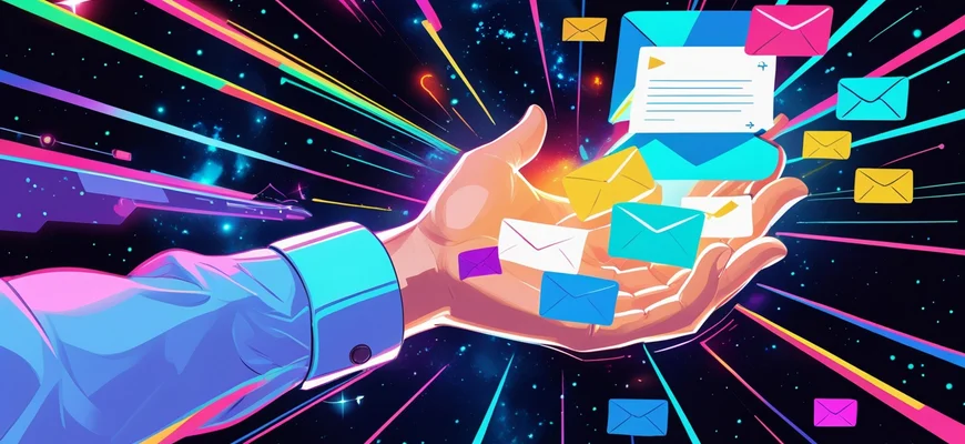 Предприниматель создает персонализированные email-письма с помощью технологий будущего