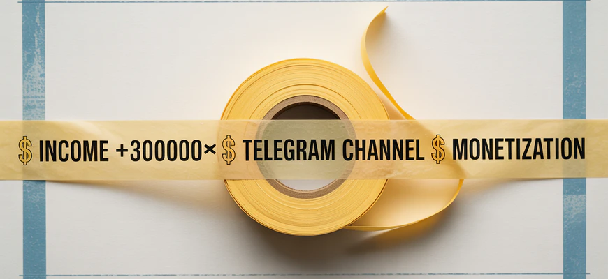 Ретро телеграмма с символами дохода 30000 рублей от Telegram канала